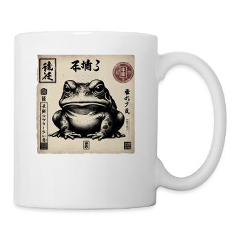 Classic Silhouette Animal Lover Japanese Art - Coffee/Tea Mug - white - Right