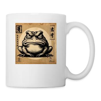 Classic Silhouette Animal Lover Japanese Art - Coffee/Tea Mug - white - Right