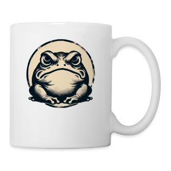 Classic Silhouette Animal Lover Japanese Art - Coffee/Tea Mug - white - Right