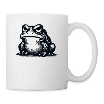 Classic Silhouette Animal Lover Japanese Art - Coffee/Tea Mug - white - Right