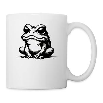Classic Silhouette Animal Lover Japanese Art - Coffee/Tea Mug - white - Right