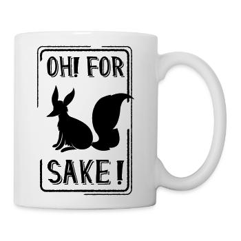 Oh for fox sake - Coffee/Tea Mug - white - Right