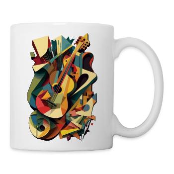 Abstract Music - Coffee/Tea Mug - white - Right