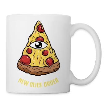 New Slice Order - Coffee/Tea Mug - white - Right