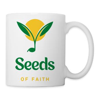 Seeds of faith - Coffee/Tea Mug - white - Right