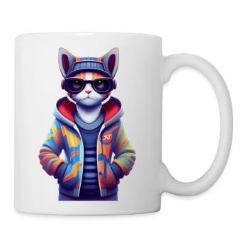 Smart Cat - Coffee/Tea Mug - white - Right