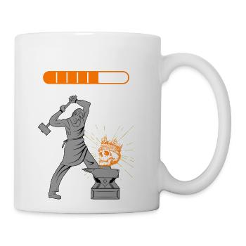 Engineer in progress - Coffee/Tea Mug - white - Right