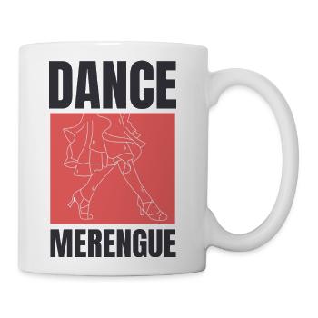 Dance Merengue, Latin music. - Coffee/Tea Mug - white - Right