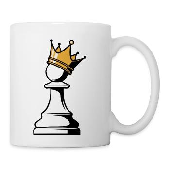 king - Coffee/Tea Mug - white - Right