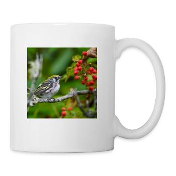 Chestnut-sided Warbler - Coffee/Tea Mug - white - Right