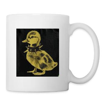 Punk Duck  - Coffee/Tea Mug - white - Right