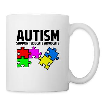 Autism - Coffee/Tea Mug - white - Right