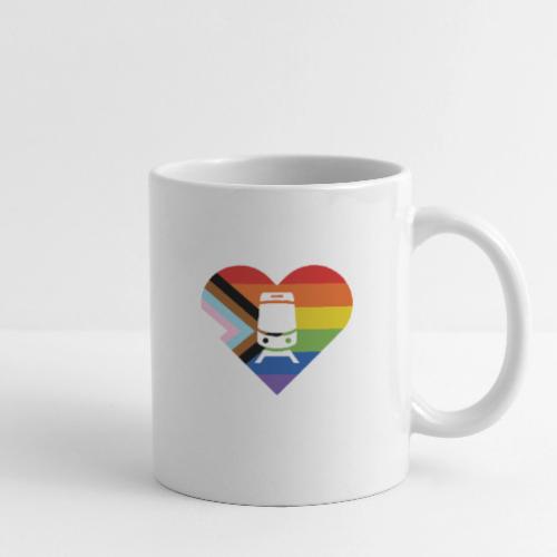 Small Pride Streetcar Heart - Coffee/Tea Mug