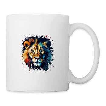 Wild Kingdom! - Lion - Coffee/Tea Mug - white - Right