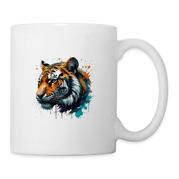 Wild Kingdom! - Tiger - Coffee/Tea Mug - white - Right