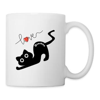Bonchan Reaching for Love - Coffee/Tea Mug - white - Right