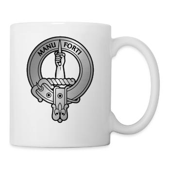 Clan MacKay Crest - Coffee/Tea Mug - white - Right