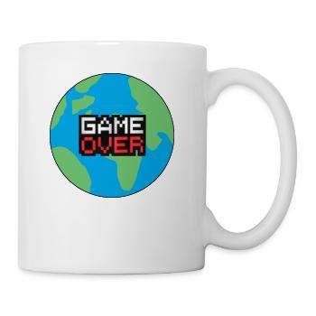 GAME OVER PLANET EARTH - Coffee/Tea Mug - white - Right