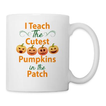 I Teach The Cutest Pumpkins - Coffee/Tea Mug - white - Right