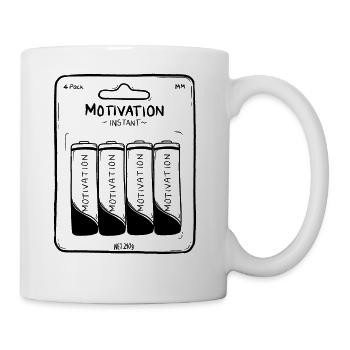 Motivational and Hilarious Quotes - Coffee/Tea Mug - white - Right