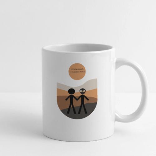 HAND in HAND we traded for SAND Front - Coffee/Tea Mug