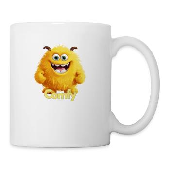 Comfy Warm Fuzzy - Coffee/Tea Mug - white - Right
