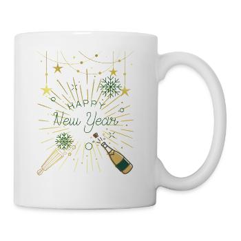 New Year - Coffee/Tea Mug - white - Right
