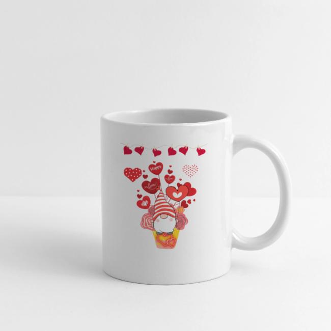 Design wrapped in love hearts, vibrating in love.