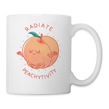 Radiate Peachytivity - Coffee/Tea Mug - white - Right