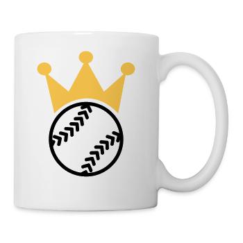 Softball - Coffee/Tea Mug - white - Right