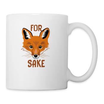 For Fox Sake - Coffee/Tea Mug - white - Right