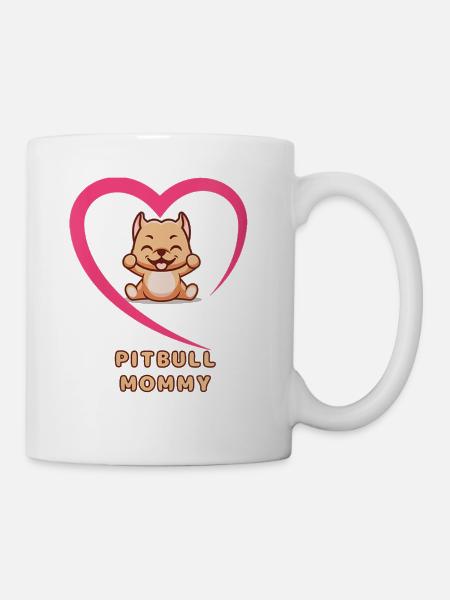 Womens-Mothers-Day-Special-Pitbull - Coffee/Tea Mug - white