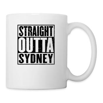 Straight Outta Sydney - Coffee/Tea Mug - white - Right