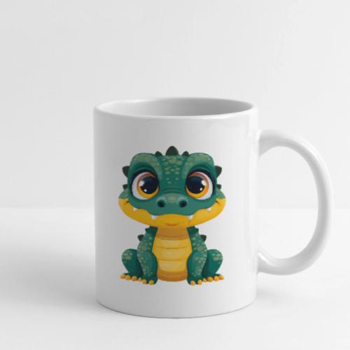 Smiling Cartoon Alligator - Coffee/Tea Mug