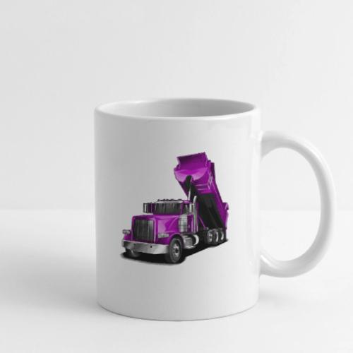 Dump Truck Purple - Coffee/Tea Mug
