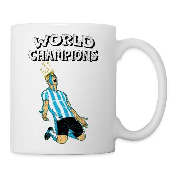 Argentina Is The World Cup Champions - Coffee/Tea Mug - white - Right