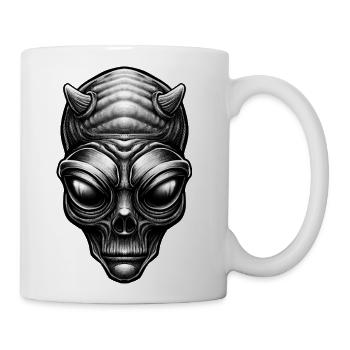 Alien Devil - Coffee/Tea Mug - white - Right