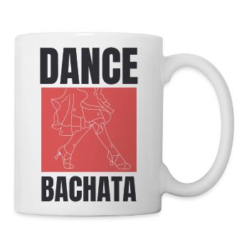 Dance Bachata, Latin music. - Coffee/Tea Mug - white - Right