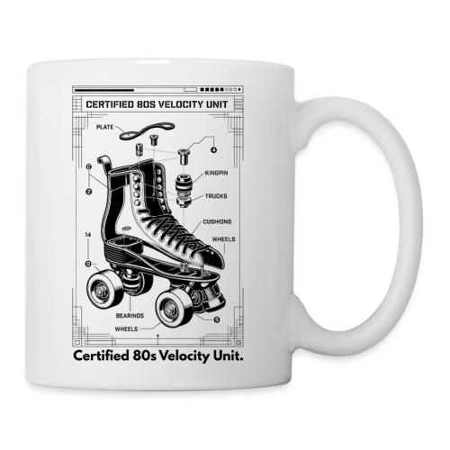 Retro Roller Skate T-Shirt - Coffee/Tea Mug