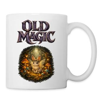 Old Magic Forest Bunny - Coffee/Tea Mug - white - Right