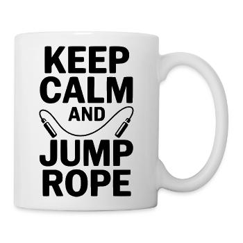 Keep Calm and Jump Rope - Coffee/Tea Mug - white - Right