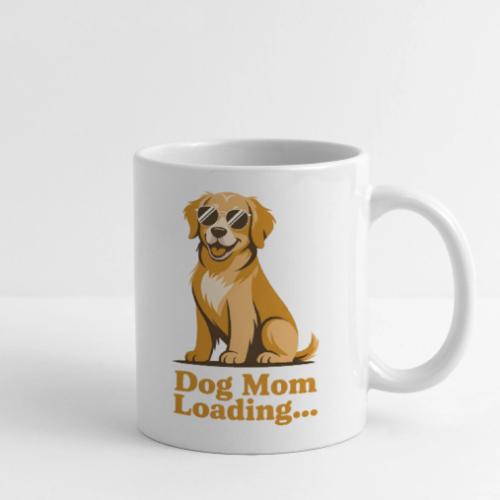 Dog Mom Loading Golden Retriever Sunglasses - Coffee/Tea Mug