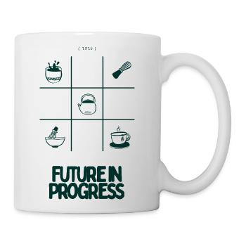 Future Progress Kitchen Grid - Coffee/Tea Mug - white - Right
