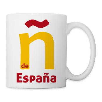 Ñ de España - Coffee/Tea Mug - white - Right