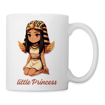Egyptian Little Princess - Cute Ancient Egypt Grap - Coffee/Tea Mug - white - Right