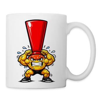 Crimson Cone Warrior - Coffee/Tea Mug - white - Right
