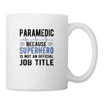Best Paramedic EMS Week Proud Paramedic Gifts - Coffee/Tea Mug - white - Right