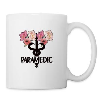 Paramedic Caduceus Proud Paramedic EMS Week - Coffee/Tea Mug - white - Right
