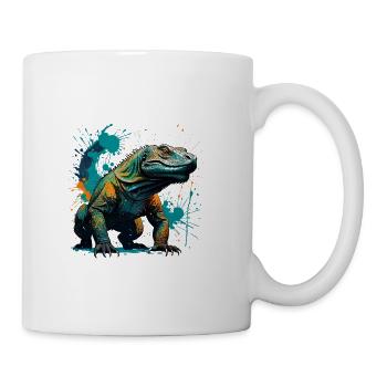 Wild Kingdom - Komodo Dragon - Coffee/Tea Mug - white - Right