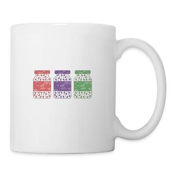 Grab Your Balls It's Canning Season Preserver - Coffee/Tea Mug - white - Right